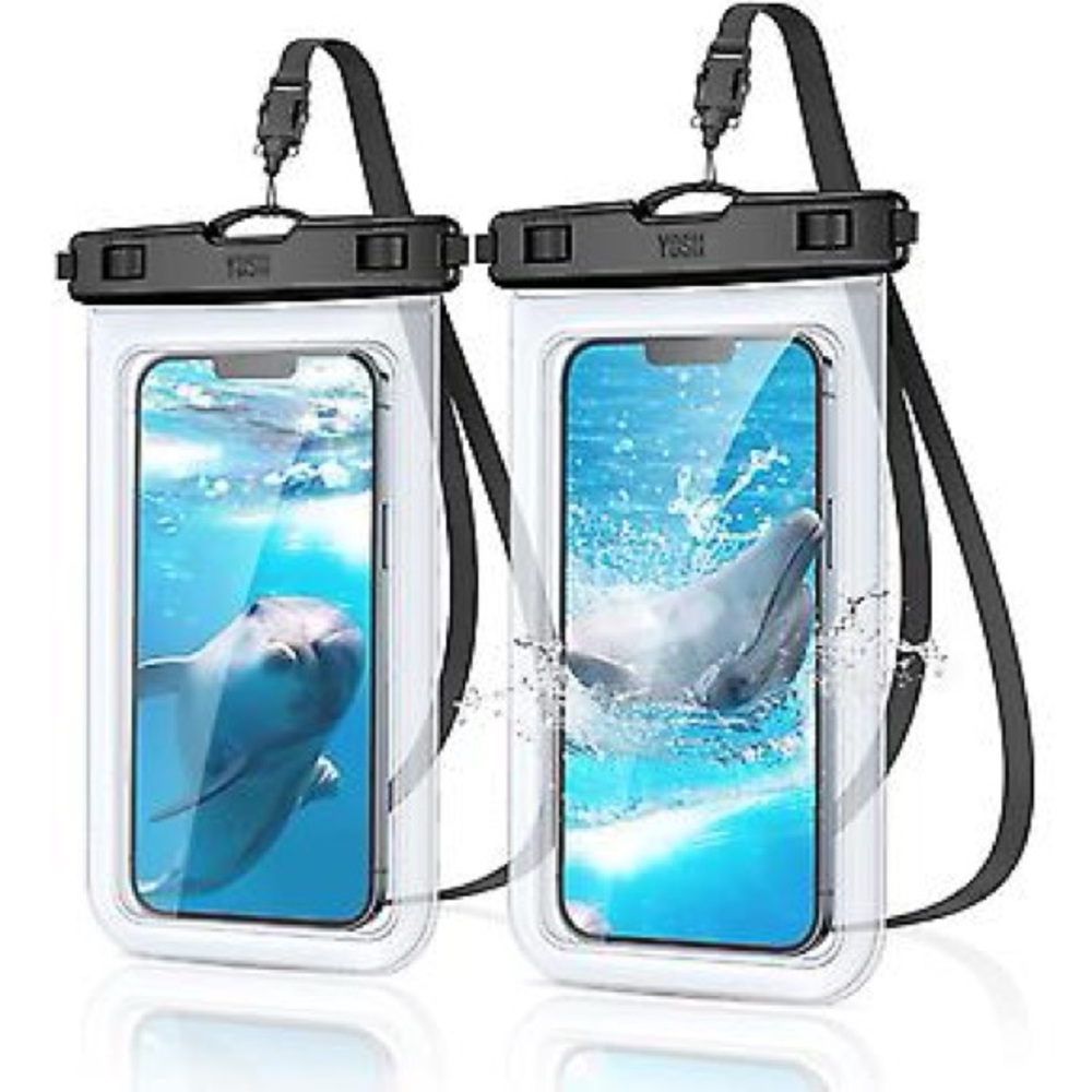 Universal Waterproof Floating Phone Pouch Set of 2